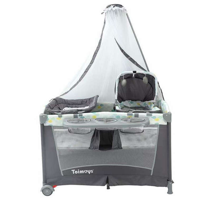 Toimoys 5-in-1 Multifunctional Baby Crib Carry Cot