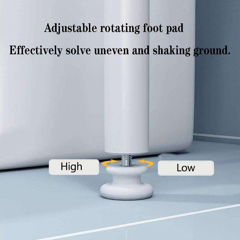 3-Tier Adjustable Standing Storage Toilet Rack