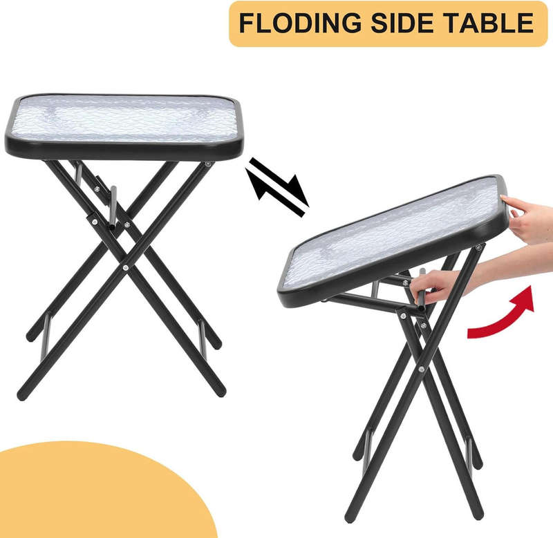 Folding Side Table for Patio