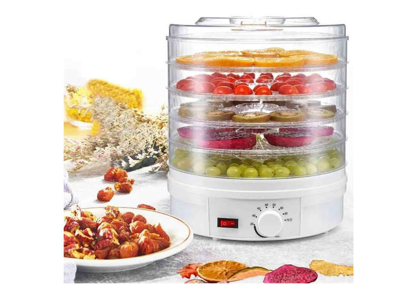 5 Stackable Trays Automatic Food Preserving Dehydrator Machine