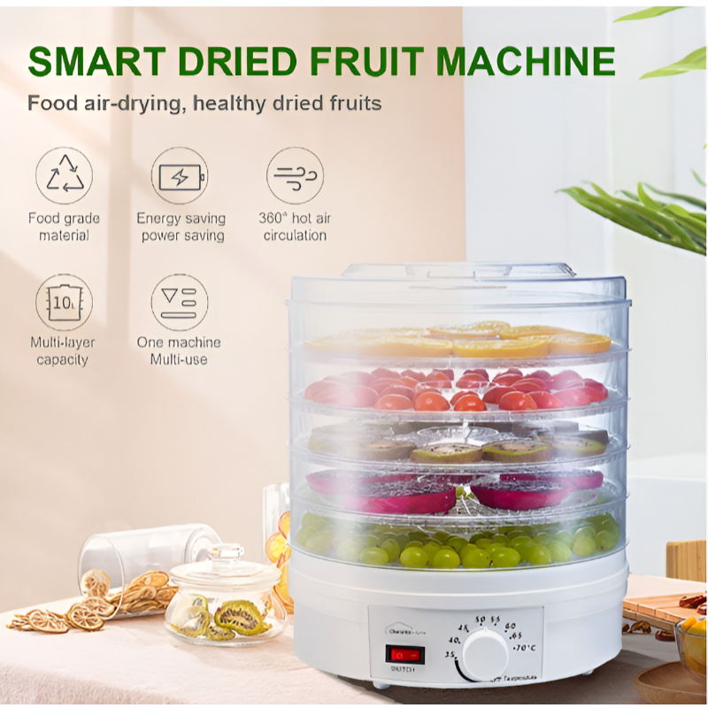 BPA-Free Easy-to-Clean Food Dehydrator