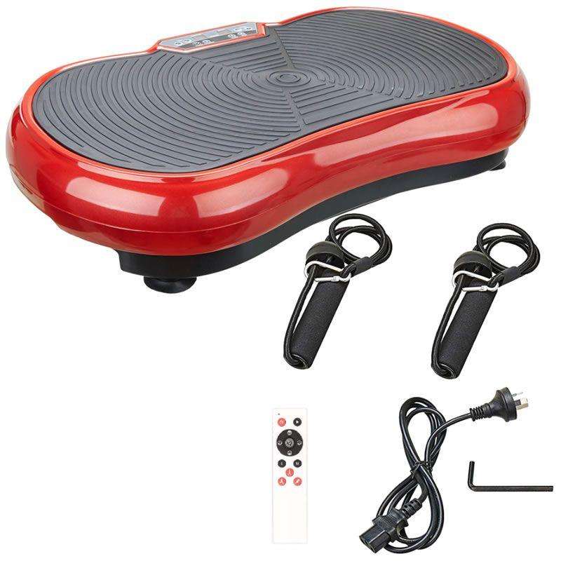 Full Body Vibration Plate Machine - Enhanced Fitness & Muscle Toning - Red