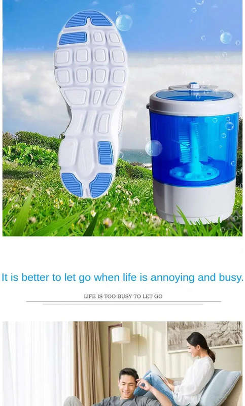 Multifunctional Household Portable Mini Shoes Washing Machine