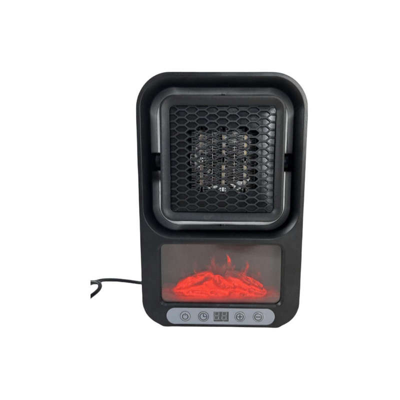 Electric Desktop Fan Heater Remote Control | 2-Speed Function