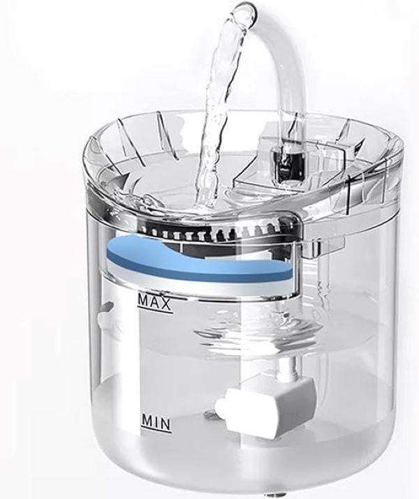 Water Fountain with Sensor, For Pet Drinking