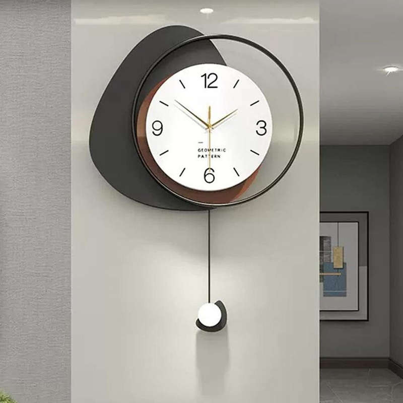 Large Wall Clocks for Living Room Decor Battery Operated