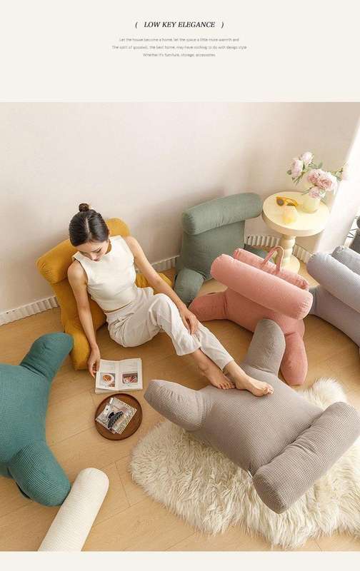Comfortable Supportive Backrest Pillow L50-Yellow
