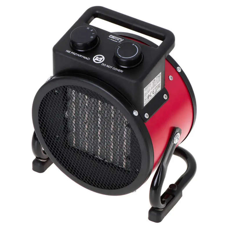 220V Adjustable Portable Electric Fan Heater