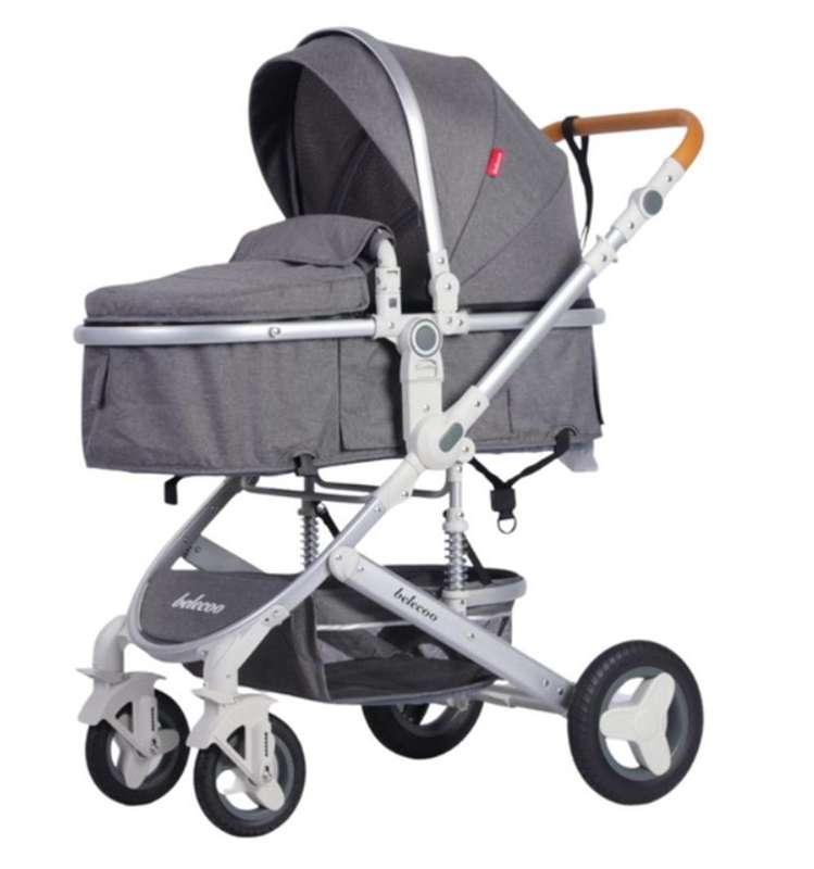 Belecoo Travel System 2 in 1- Dark Grey 530