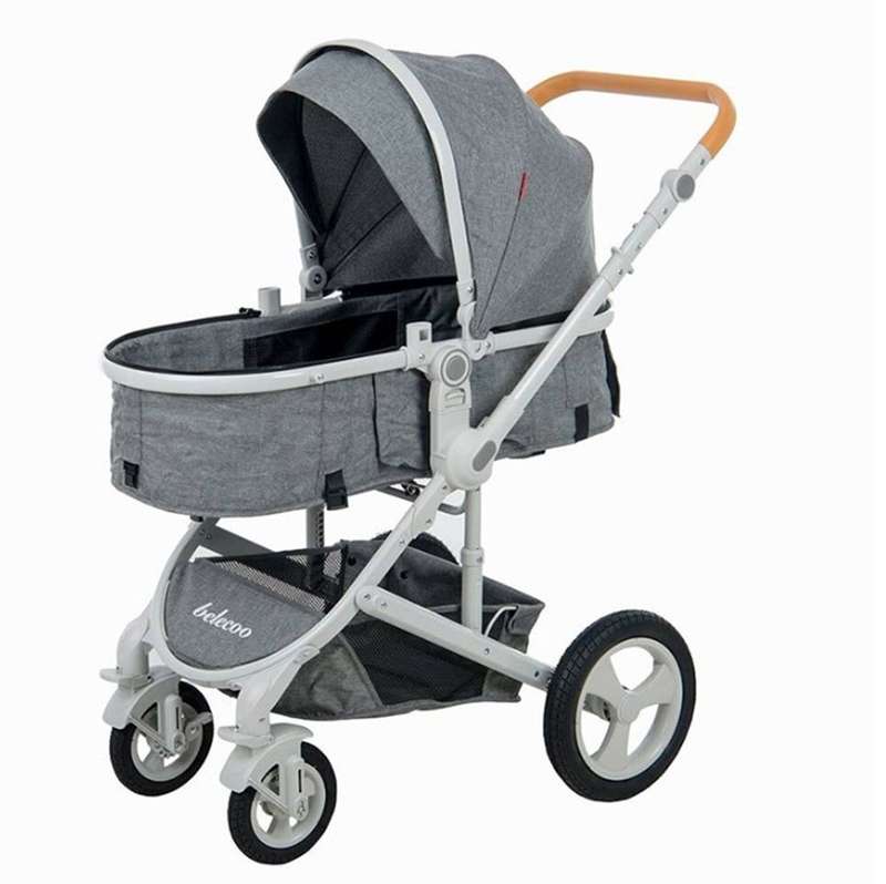 Belecoo Travel System 2 in 1- Dark Grey 530