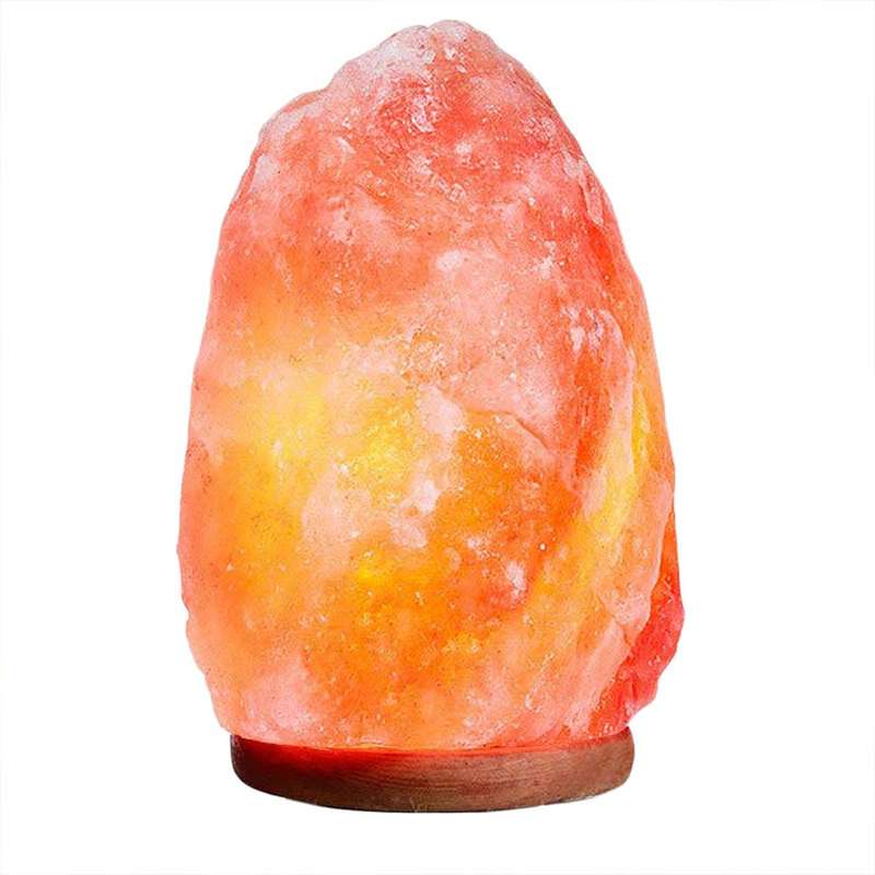 Natural Himalayan Crystal Salt Lamp Night Light Home Decor