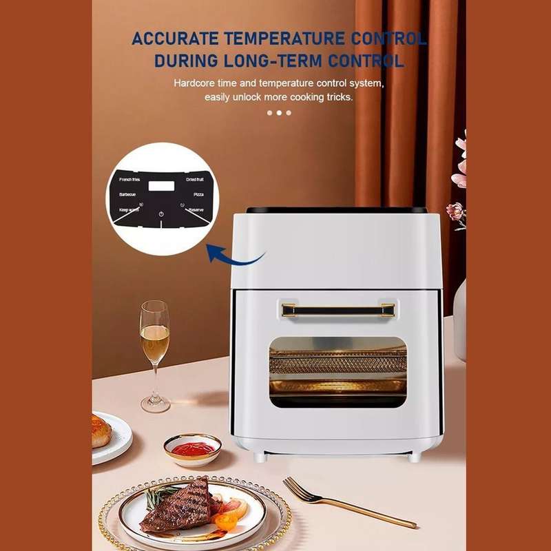 Black 15L - Air Fryer Oven Multifunction Electric Air Fryer (0pen box)