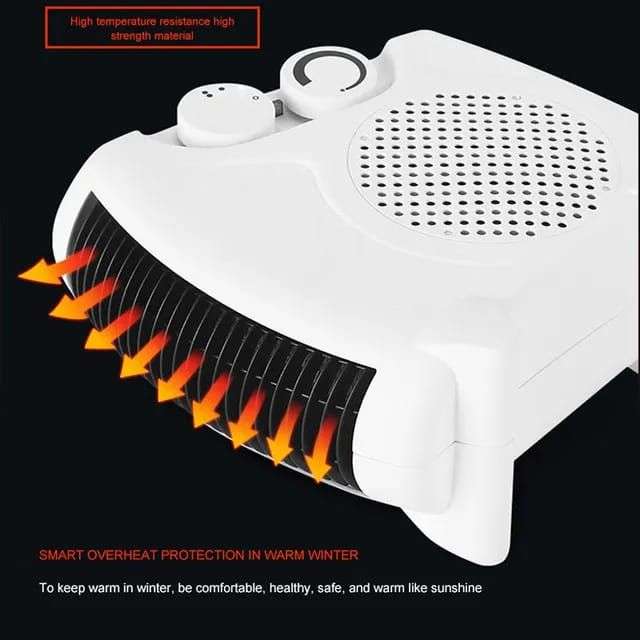 White Overheat Protection Electric Heater