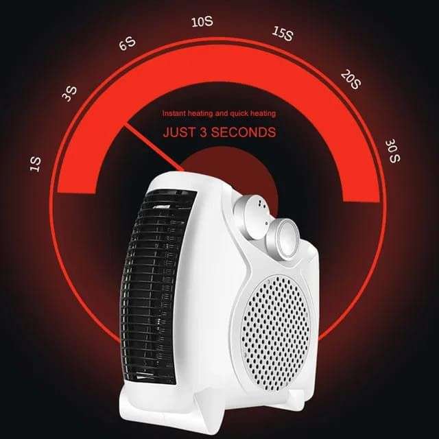 White Overheat Protection Electric Heater