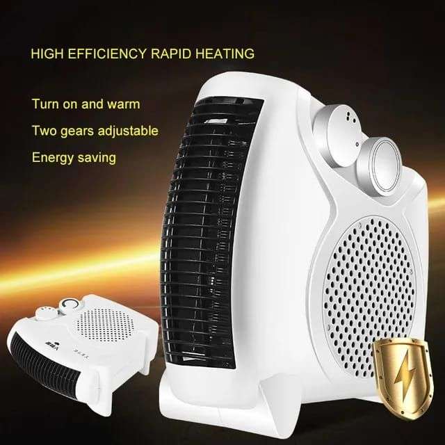 White Overheat Protection Electric Heater