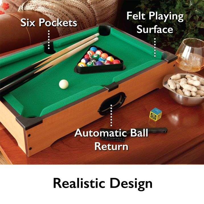 Classics Table Top Billiard Game Set