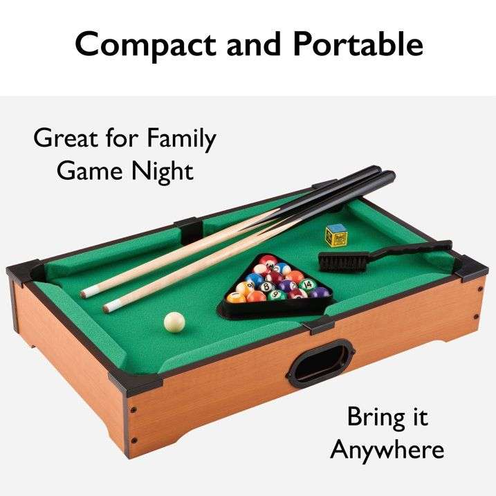 Classics Table Top Billiard Game Set