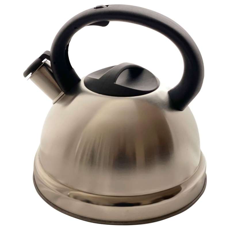 Multi Coloured Stainless Steel Whistling Kettle (3L Capacity)