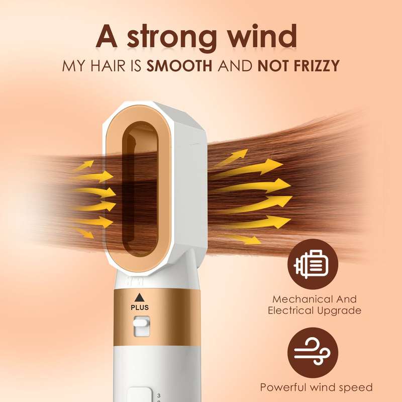 Lumabella 3 in 1hot air comb and dryer