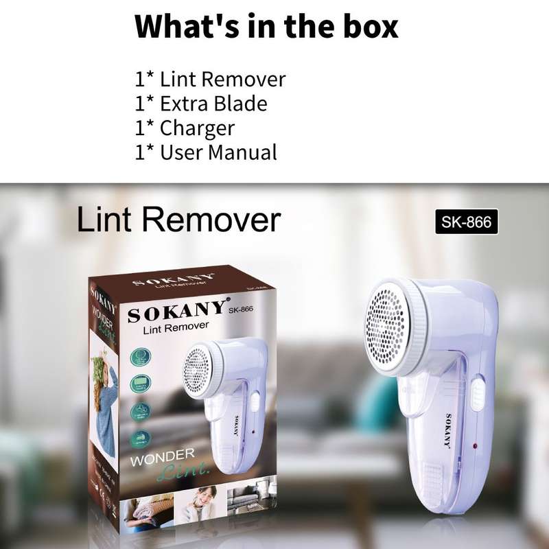 Lint Remover for Clothes Sweater Fabric Fuzz Shaver