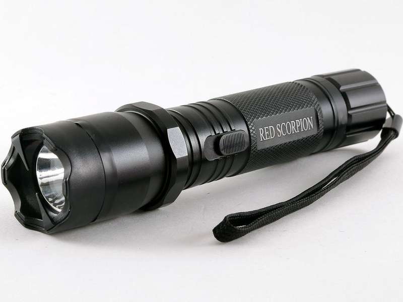 Police 1101 Type Flashlight & Rechargeable Stun Gun