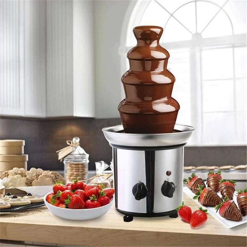 Stainless Steel Chocolate Fondue Fountain