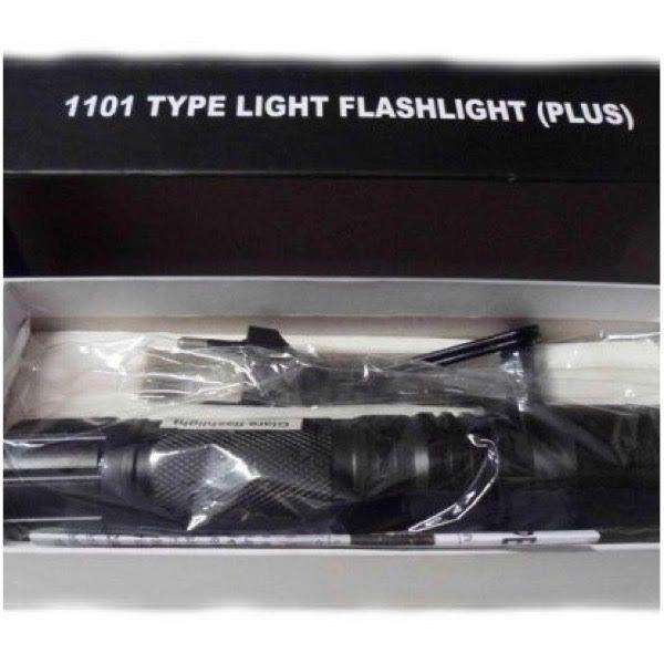 Police 1101 Type Flashlight & Rechargeable Stun Gun