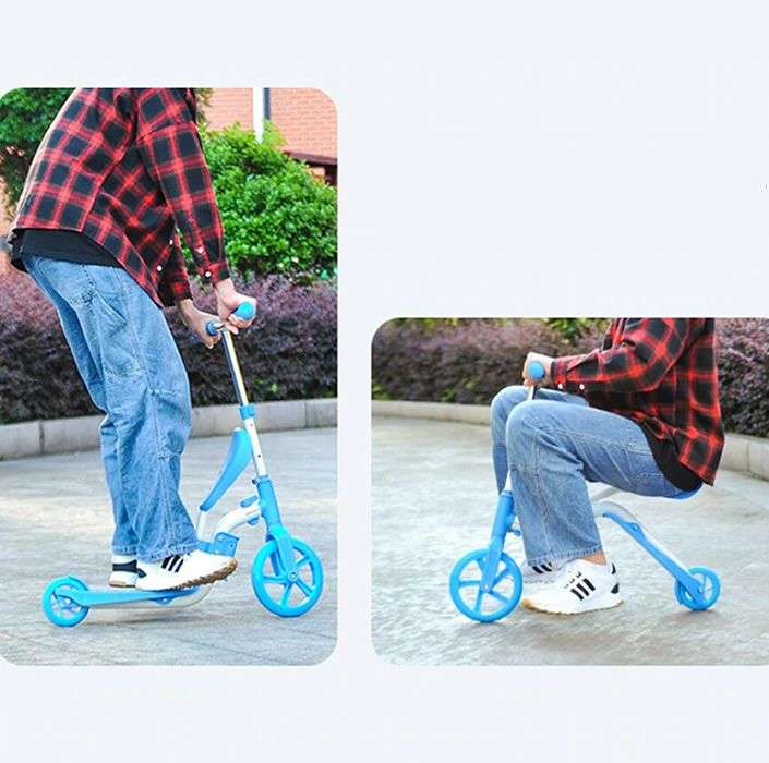 2 in 1 Kid Scooter