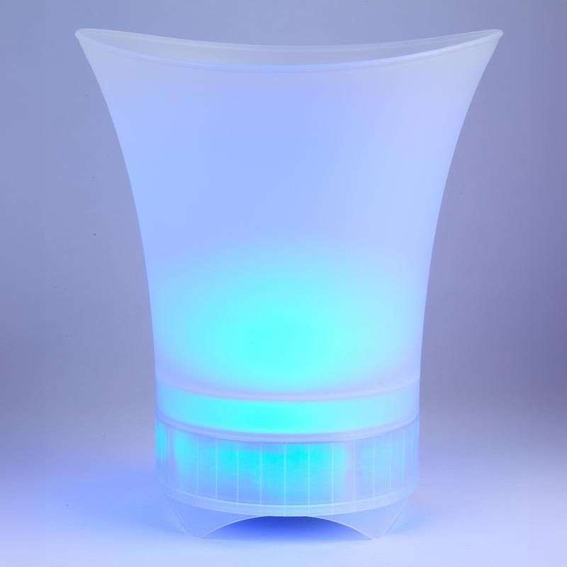 5L LED ice bucket with built in party speaker