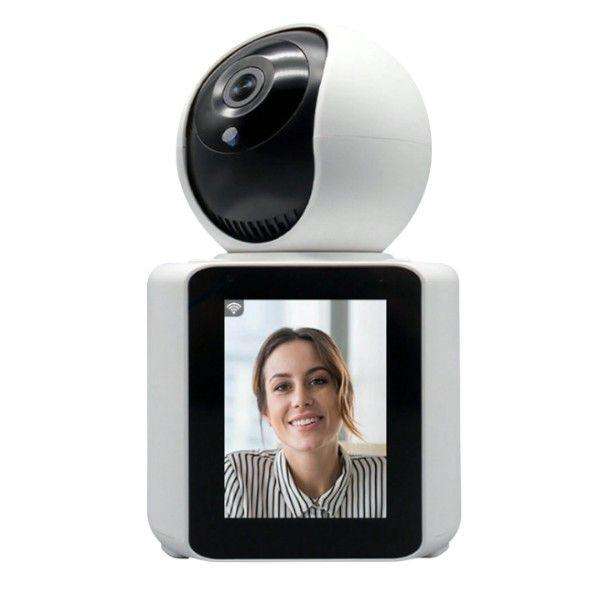 Video Calling Smart Camera With Motion Tracking & Alarm - White