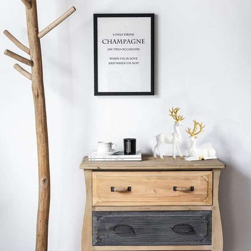 Home Decor Nordic Geometric Reindeer