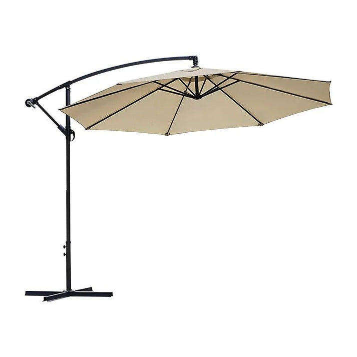 Cantilever Outdoor Umbrella - 118.1" Diameter, UV-Proof Polyester Canopy