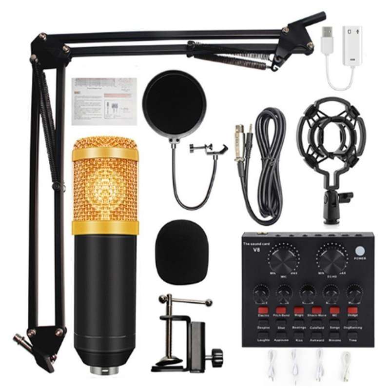 M800 Condenser Microphone Kit with V8 Sound Card