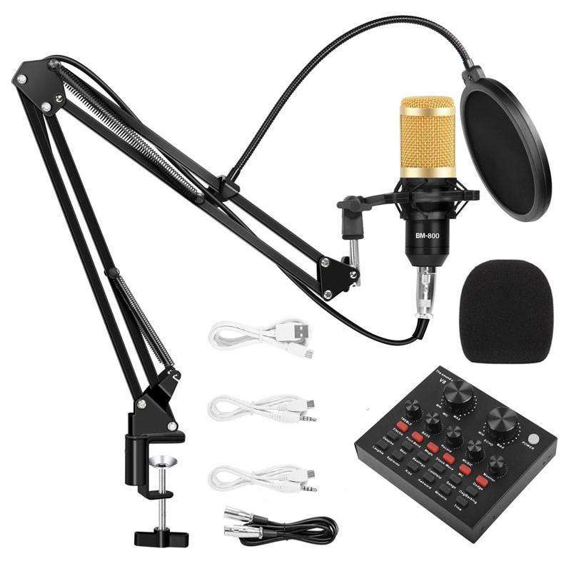 M800 Condenser Microphone Kit with V8 Sound Card