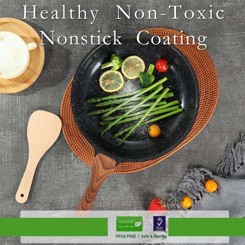 11 Piece Combo Set - Nonstick Marble Die-Casting Cookware Set