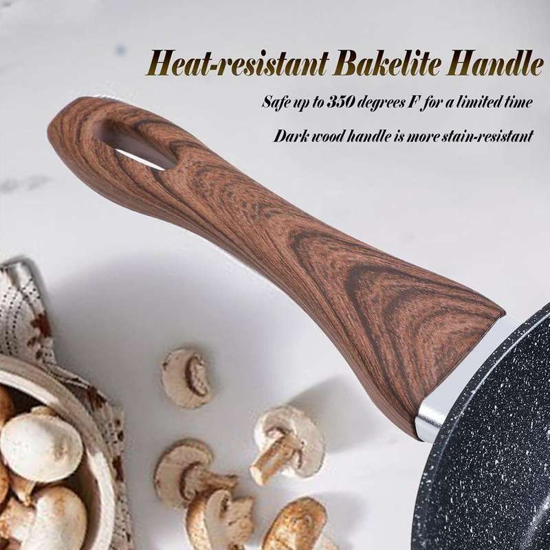 11 Piece Combo Set - Nonstick Marble Die-Casting Cookware Set
