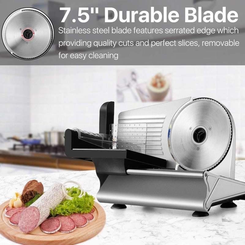 Multi-Functional Household Blade Meat Slicer