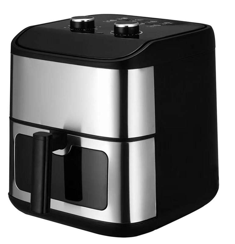 8L Airfryer Premium Quality Family Size Visible Window Overheat Protection