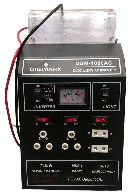 Digimark DC to AC Inverter 1000W with Built-in Charger