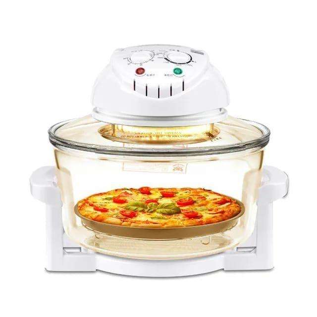 12L Dial Control Air Fryer Infrared Halogen Stainless Steel Convection Oven