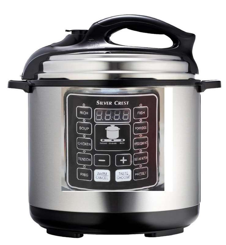 MultiFunction Smart Digital Rice Cooker 6L