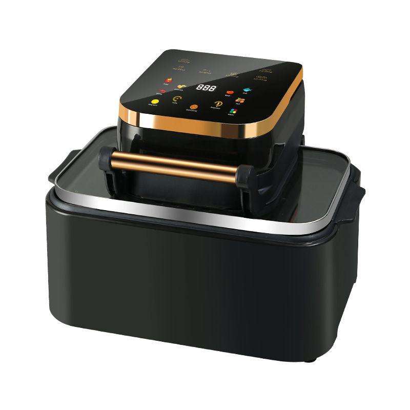 Digital Control Watchable Shape LCD Display 12L Air Fryer