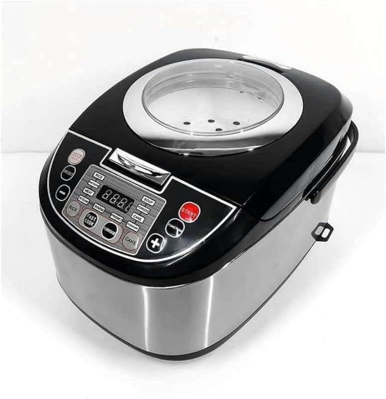 Multifunction 5 Liter Electric Rice Cooker with Multi-purpose spoon
