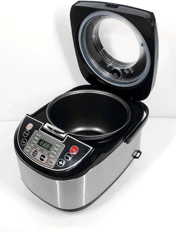 Multifunction 5 Liter Electric Rice Cooker with Multi-purpose spoon