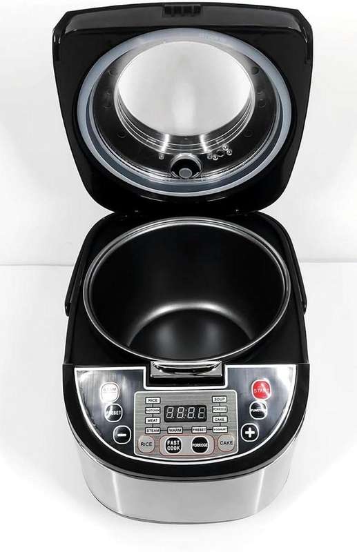 Multifunction 5 Liter Electric Rice Cooker with Multi-purpose spoon