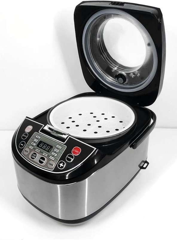 Multifunction 5 Liter Electric Rice Cooker with Multi-purpose spoon
