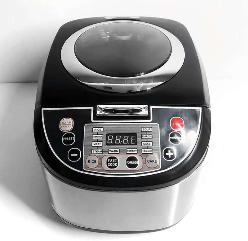 Multifunction 5 Liter Electric Rice Cooker with Multi-purpose spoon
