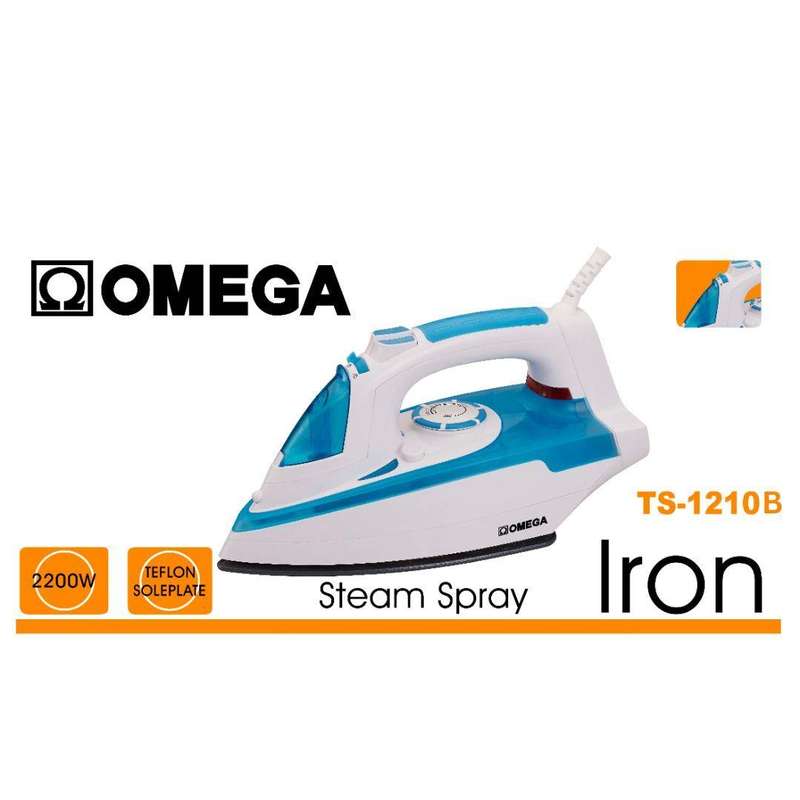 Omega Steam Spray Iron TS-1210B