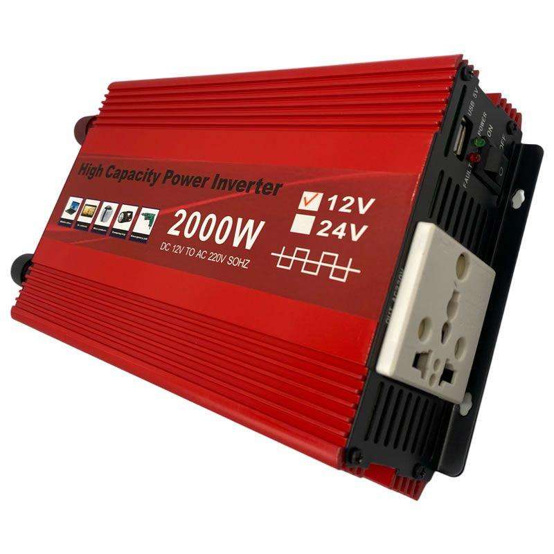 2000W DC 12V to AC 220V Modified Sine Wave Power Inverter