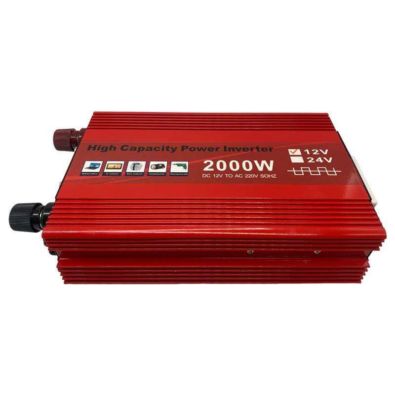 2000W DC 12V to AC 220V Modified Sine Wave Power Inverter